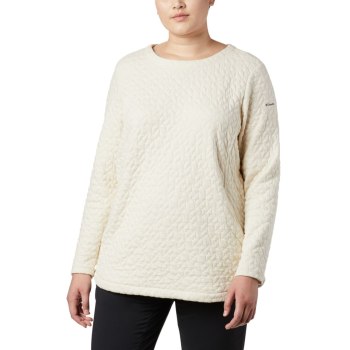 Columbia Ženske Puloveri - Sunday Summit Top Plus Size Krem | PZMR-59782